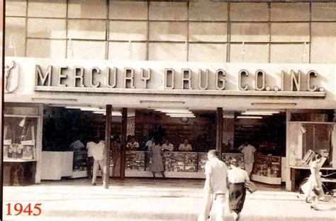 Mercury Drug through the years. .